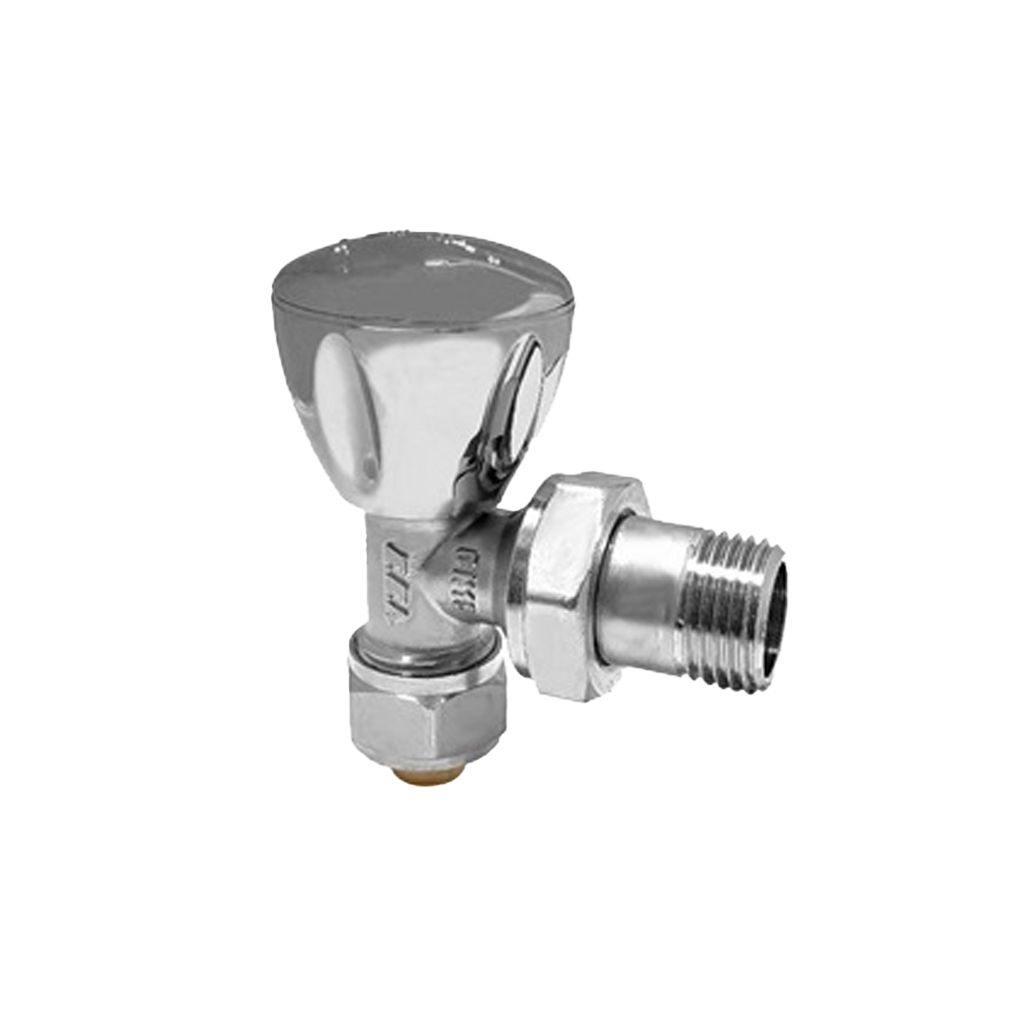 ECA RV3 Radyatör Valfi, Köşe PEX, Krom - Ø16x2 - 602120751