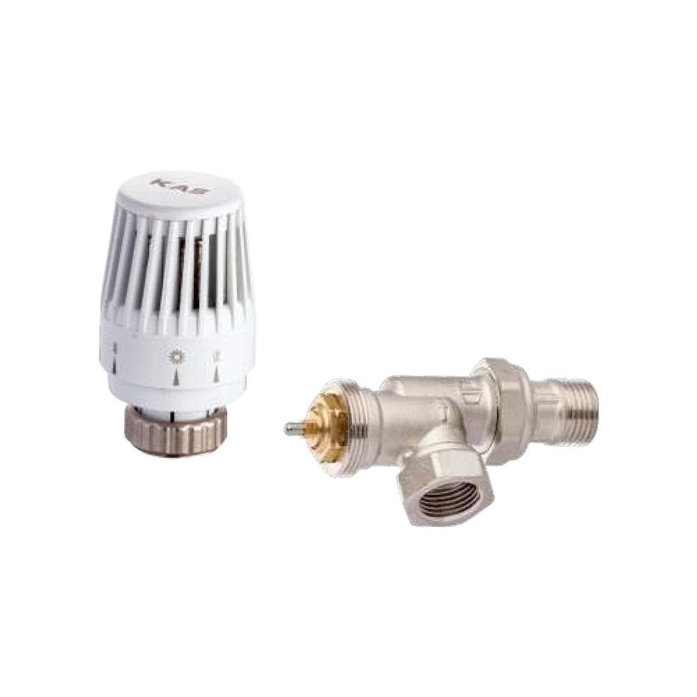 K.A.S. Eksenel Termostatik Vana - 1/2''
