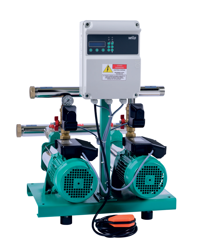 Wilo COE2-MSH 407 M İki Pompalı Hidrofor 9 Kat-29 Daire