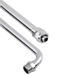 Radyatör Bağlantı Borusu Dirsekli - 60 cm