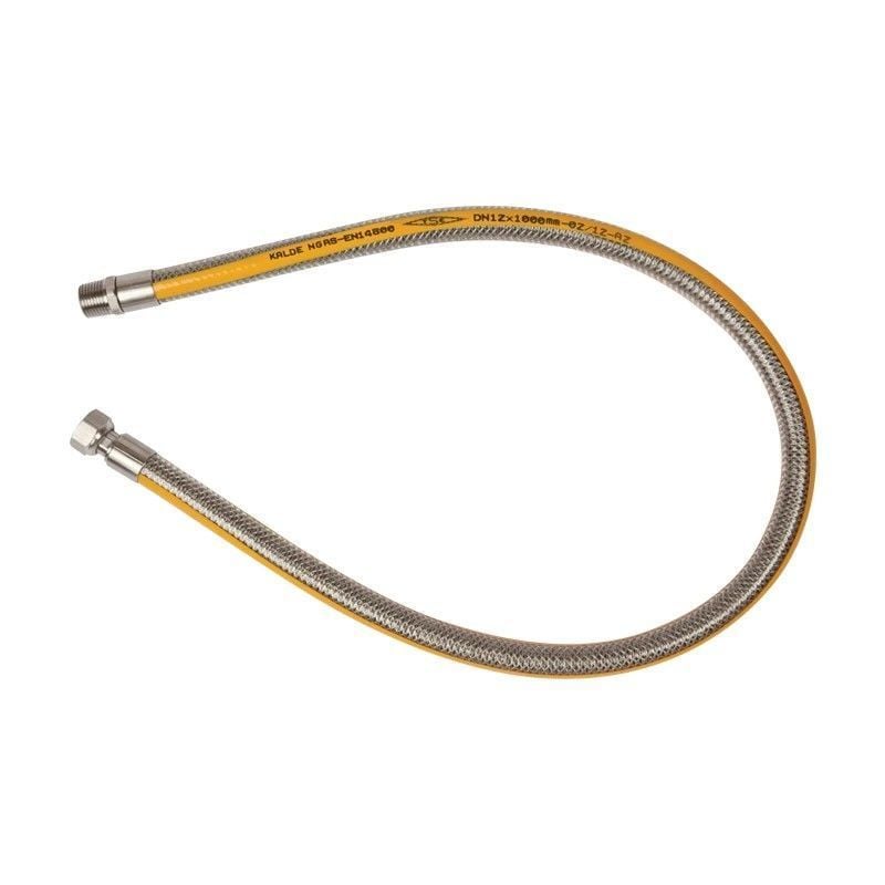 Doğalgaz Ocak Bağlantı Hortumu - 100 cm.