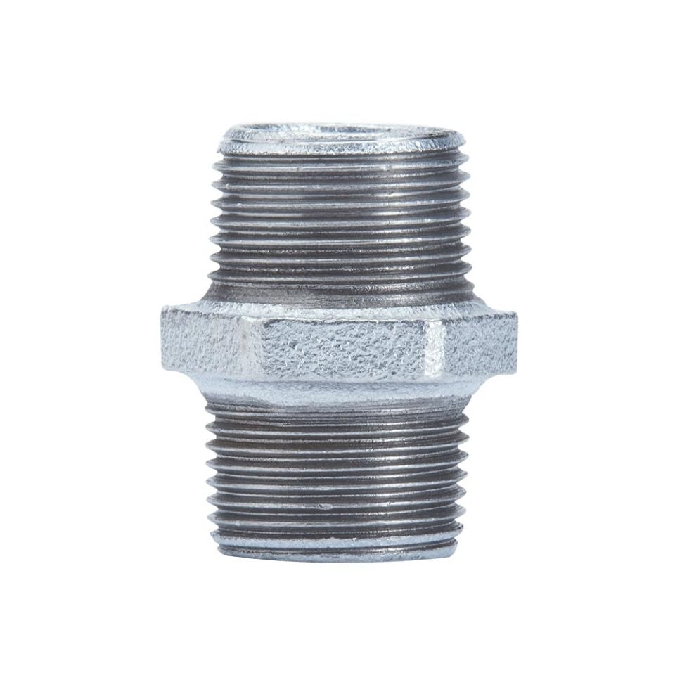 Trakya Döküm (Ekpaş) Galvaniz Dişli Nipel - 1/2''