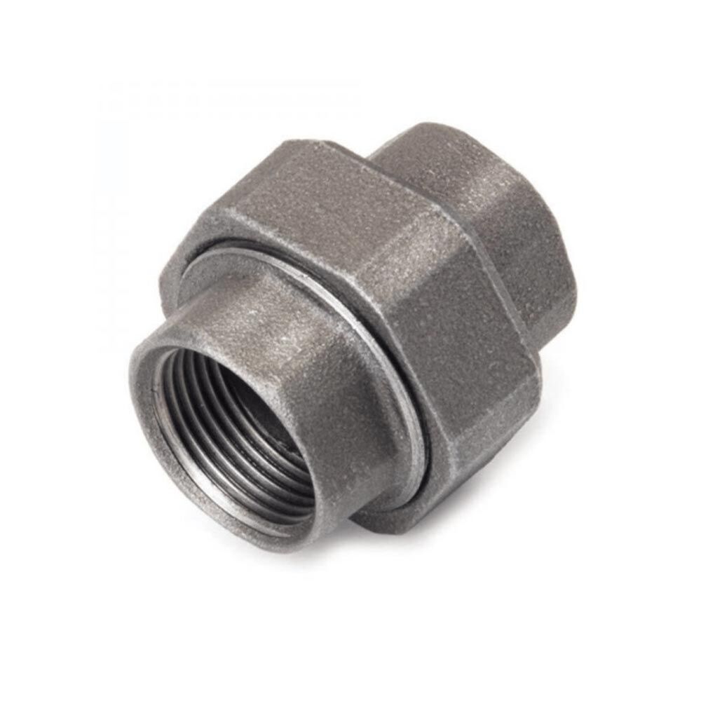 Trakya Döküm (Ekpaş) Siyah Dişli Konik Rakor - 1/2''