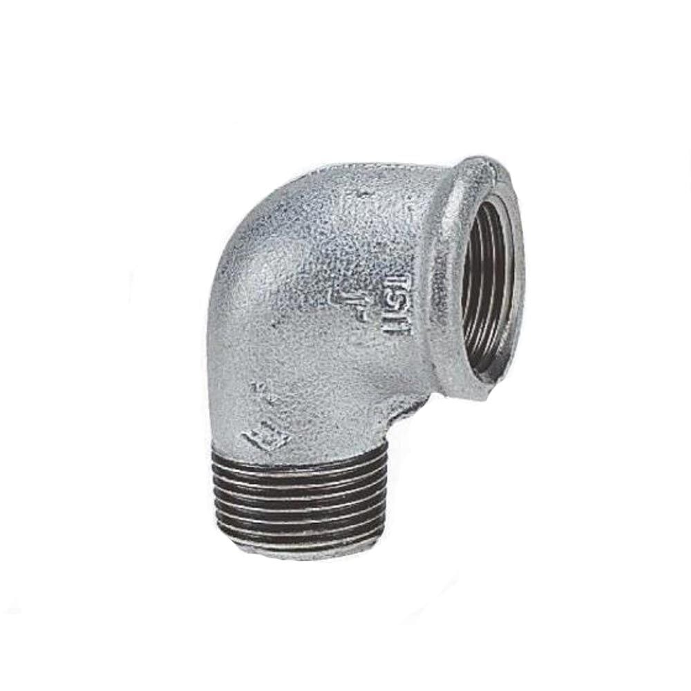 Trakya Döküm (Ekpaş) Galvaniz Dişli Kuyruklu Dirsek - 1/2''