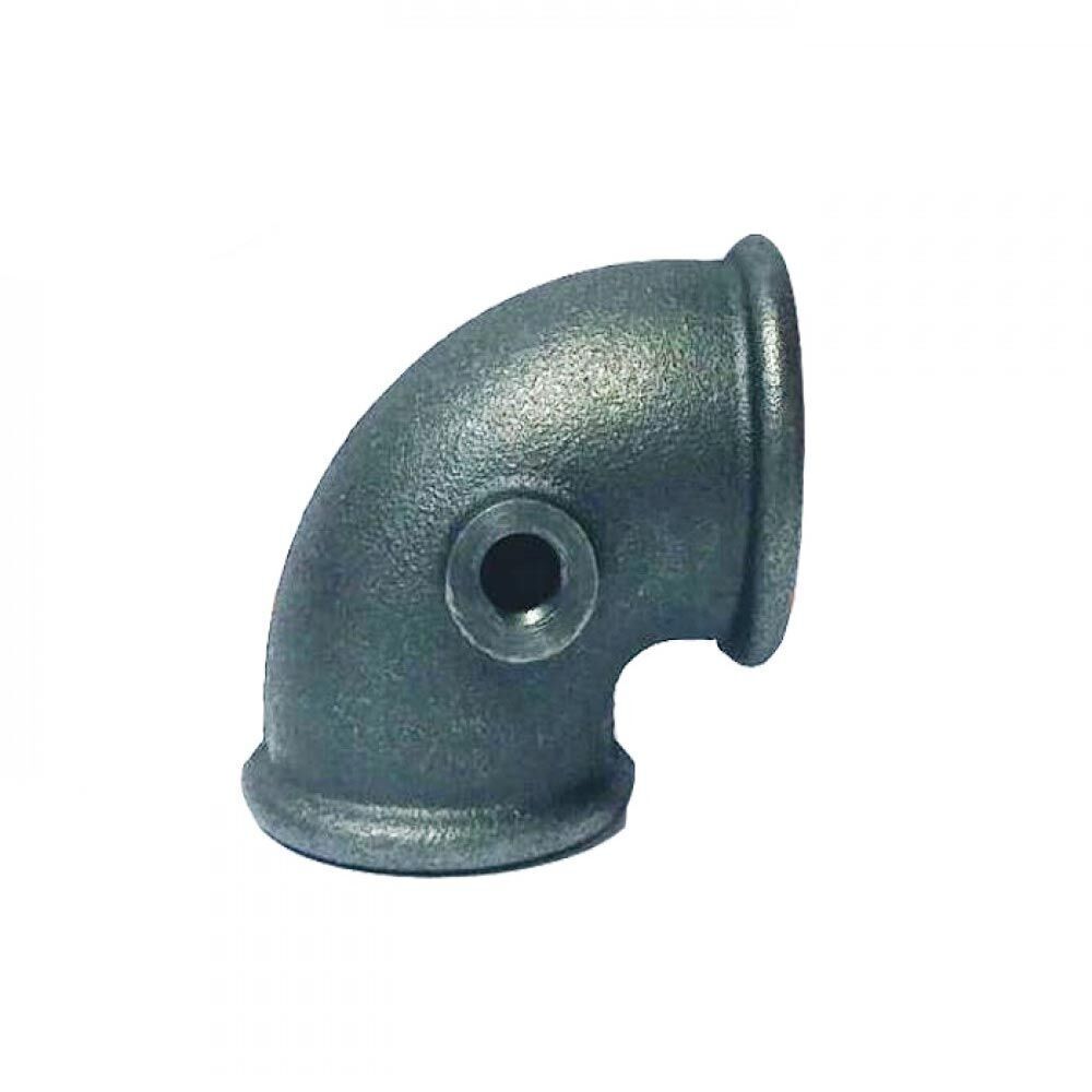 Trakya Döküm (Ekpaş) Siyah Dişli Test Dirseği - 11/4''