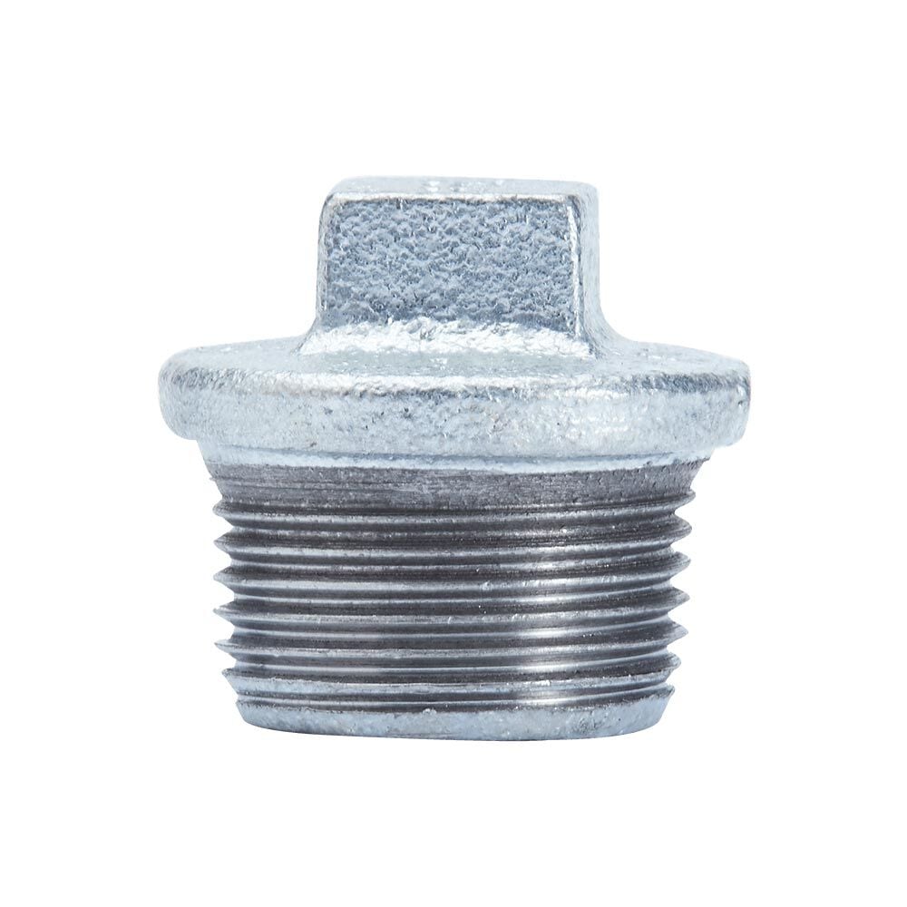 Trakya Döküm (Ekpaş) Galvaniz Kör Tapa (Dış Vidalı) - 1/2''