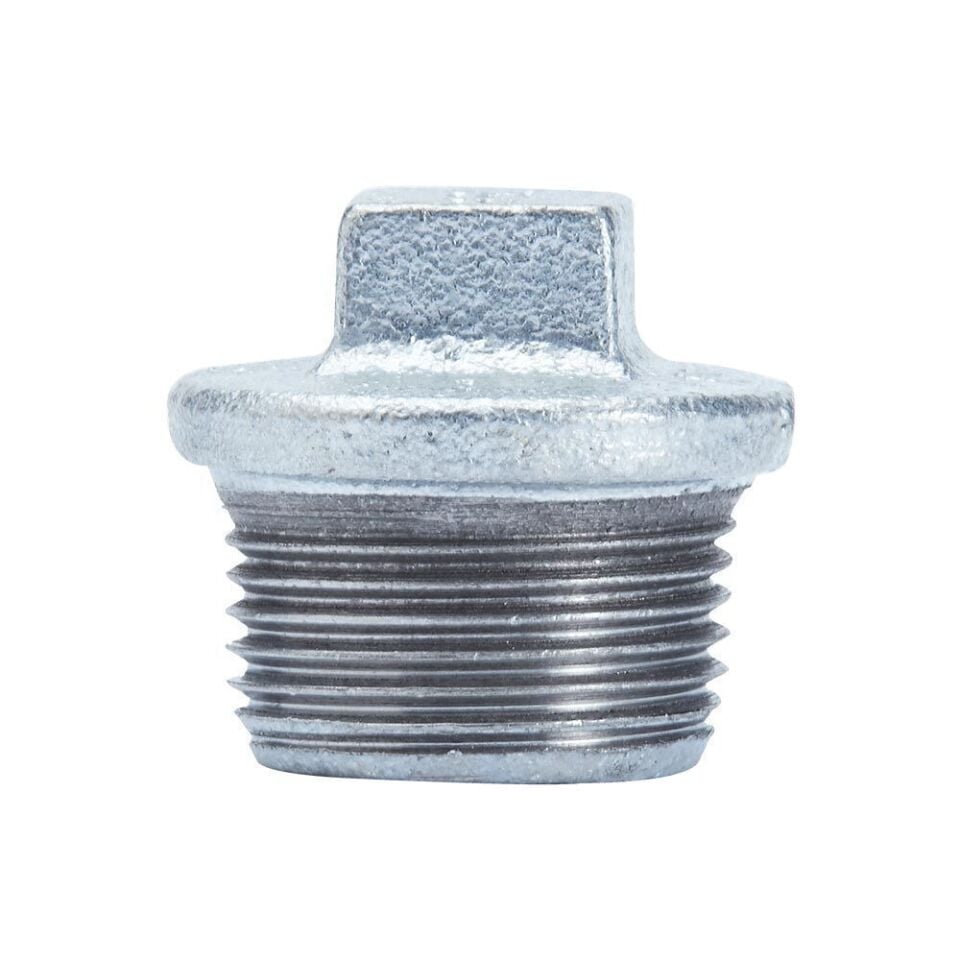 Trakya Döküm (Ekpaş) Galvaniz Kör Tapa (Dış Vidalı) - 3''