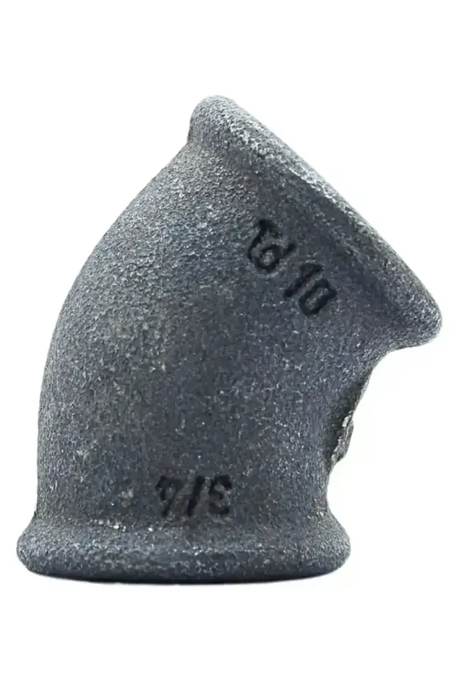 Trakya Döküm (Ekpaş) Siyah Dişli Dirsek 45° - 2''