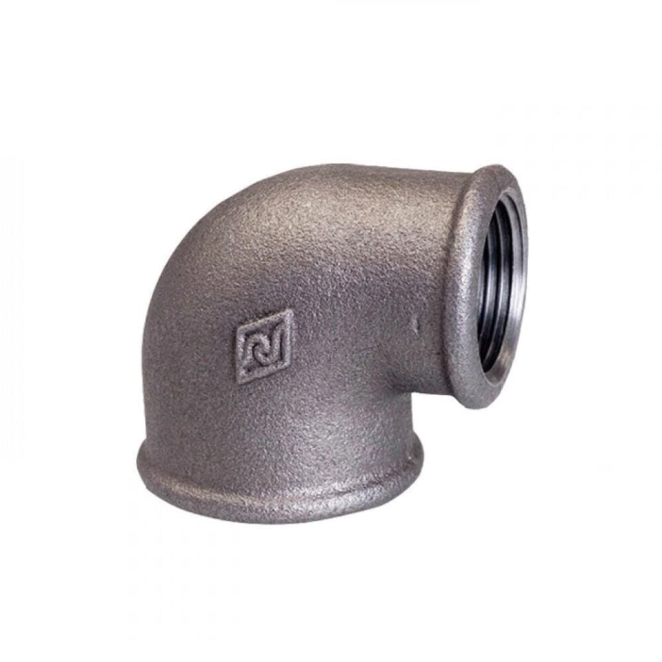 Trakya Döküm (Ekpaş) Siyah Dişli Redüksiyon Dirsek - 11/4'' x 3/4''