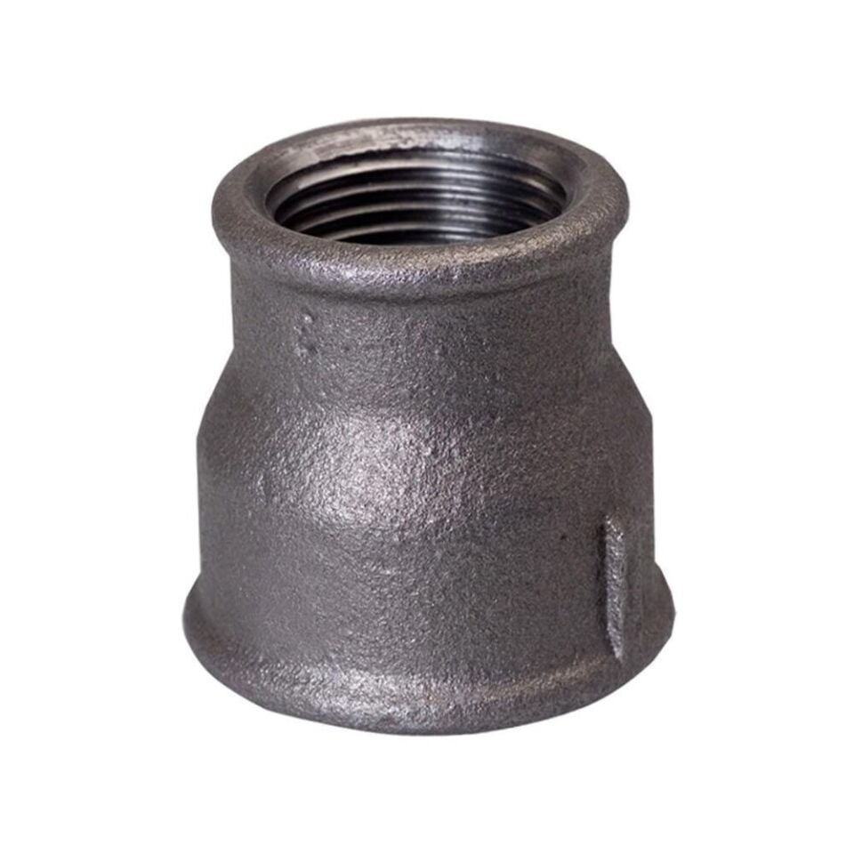 Trakya Döküm (Ekpaş) Siyah Dişli Manşon Redüksiyon - 11/4'' x 3/4''