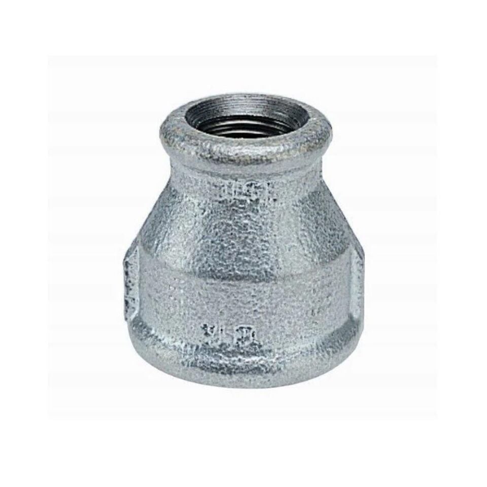 Trakya Döküm (Ekpaş) Galvaniz Dişli Manşon Redüksiyon - 2'' x 1/2''