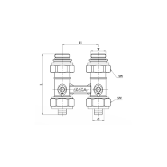 ECA H-VALF - Küresel Tip, Düz - 602120331