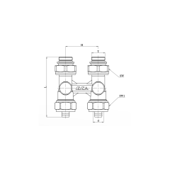 ECA H-VALF - Stop Tip, Düz - 602120348