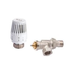 K.A.S. Eksenel Termostatik Vana - 1/2''