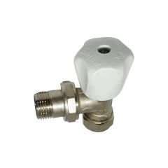 Kalde Köşe Radyatör Vanası PE-X Hafif Tip - 1/2''