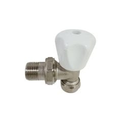 Kalde Köşe Radyatör Vanası PE-X Hafif Tip - 1/2''
