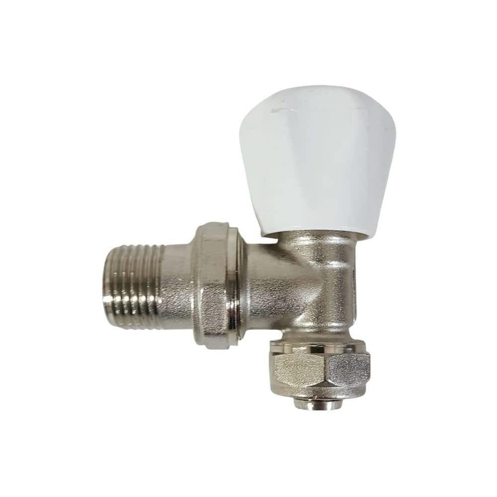 Kalde Köşe Radyatör Vanası PE-X Hafif Tip - 1/2''