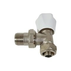 Kalde Köşe Radyatör Vanası PE-X Hafif Tip - 1/2''