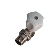 Kalde Köşe Radyatör Vanası PE-X Hafif Tip - 1/2''