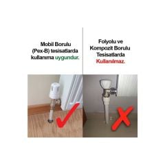 Ayarlanabilir Radyatör Boru Gizleme Kılıfı - Tekli - UTB100