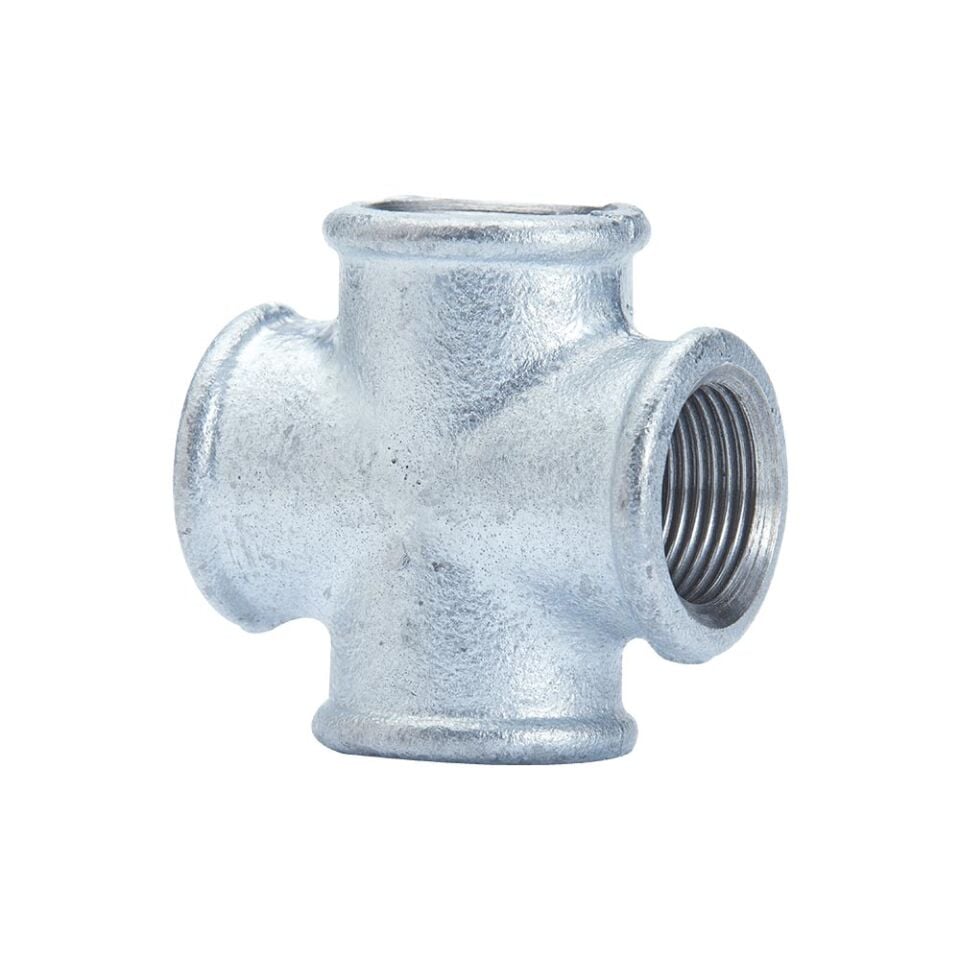 Trakya Döküm (Ekpaş) Galvaniz Dişli Kuruva (İstavroz) - 1/2''