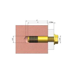 Çakmalı Dübel - M12