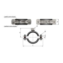 Somunlu Kelepçe - 1/8''