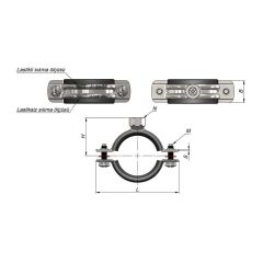 Somunlu Kelepçe - 3/8''