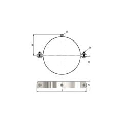 Baca Kelepçesi - 160 mm