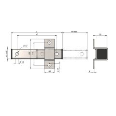 Kayar Mesnet - 30 x 40 x 2 x 250 mm