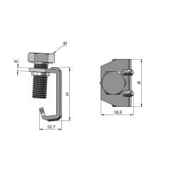 G-Klips / Havalandırma Mengenesi (Sıkıştırma Parçası)